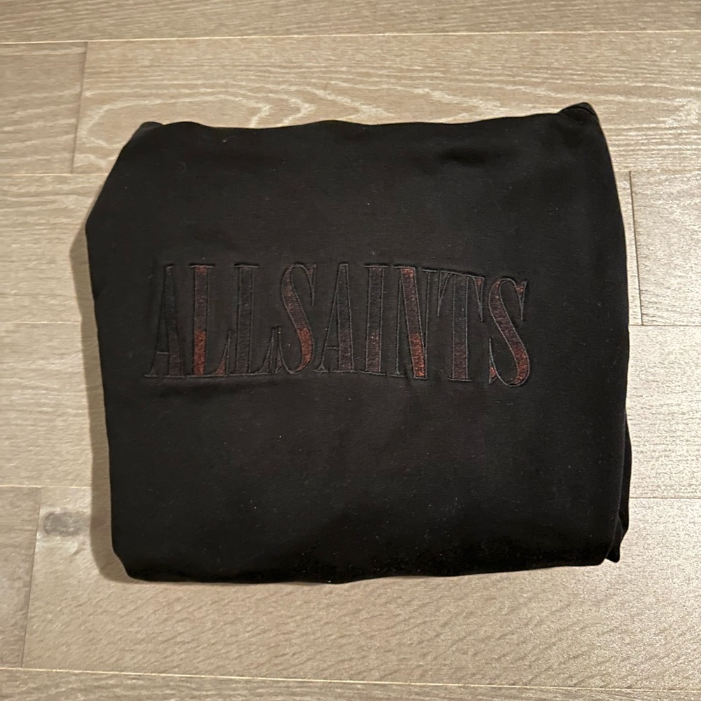 Black All Saints Hoodie